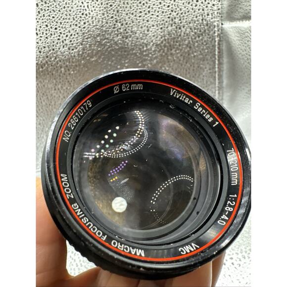 Vivitar Series 1 VMC 70-210mm 1:2.8-40 Macro Ficusing Zoom Japan Untested - Picture 3 of 8